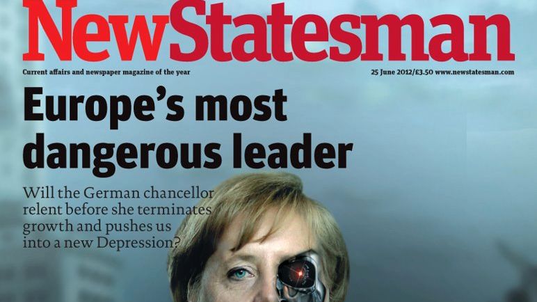Cover New Statesman / Merkel